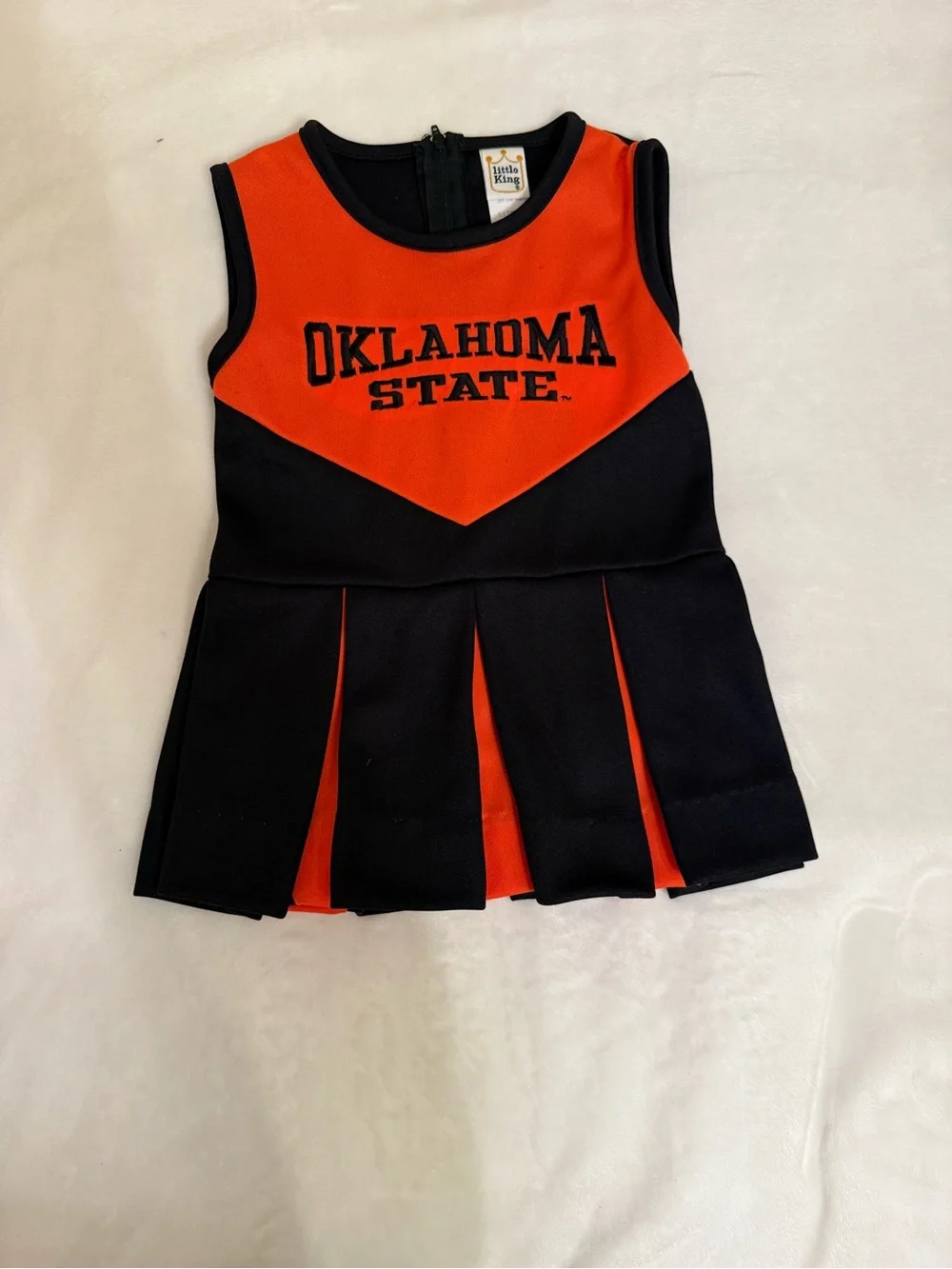 Oklahoma State Girls Orange & Black Cheer Dress